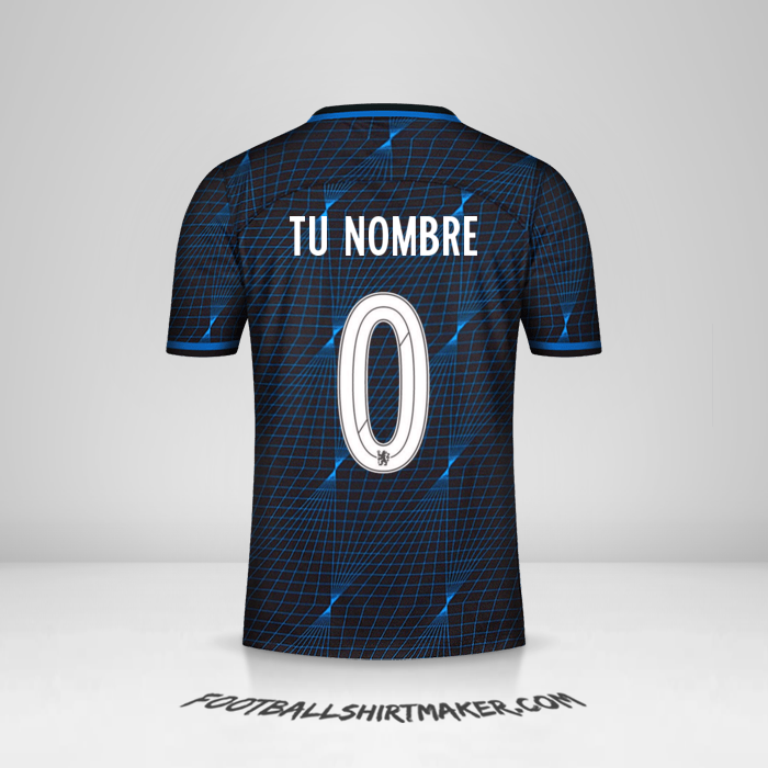 Jersey Chelsea 2023/2024 Cup II -  tu nombre - 0
