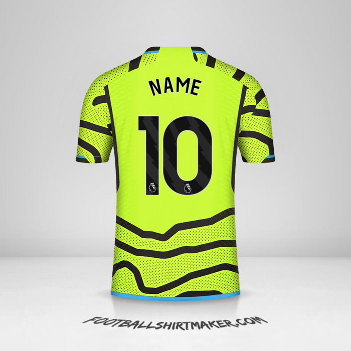 Shirt Arsenal 2023/2024 Away -  name - 10
