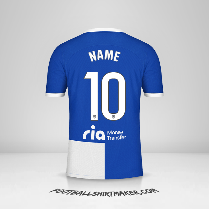 Trikot Atletico Madrid 2023/2024 Auswärts -  name - 10