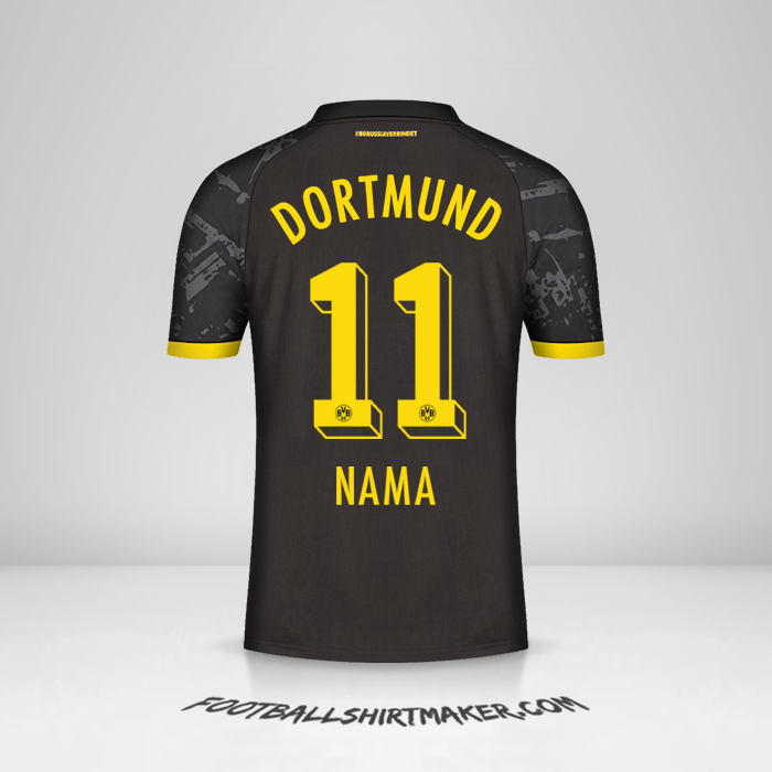 Jersey Borussia Dortmund 2023/2024 Alternatif -  nama - 11