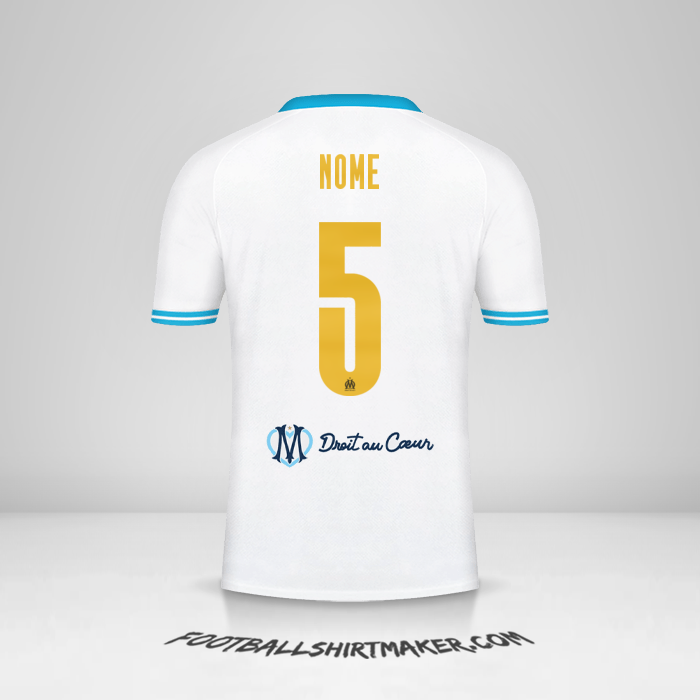 Camisa Olympique de Marseille Cup 2023/2024 -  nome - 5