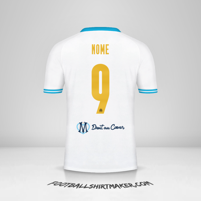 Camisa Olympique de Marseille Cup 2023/2024 -  nome - 9