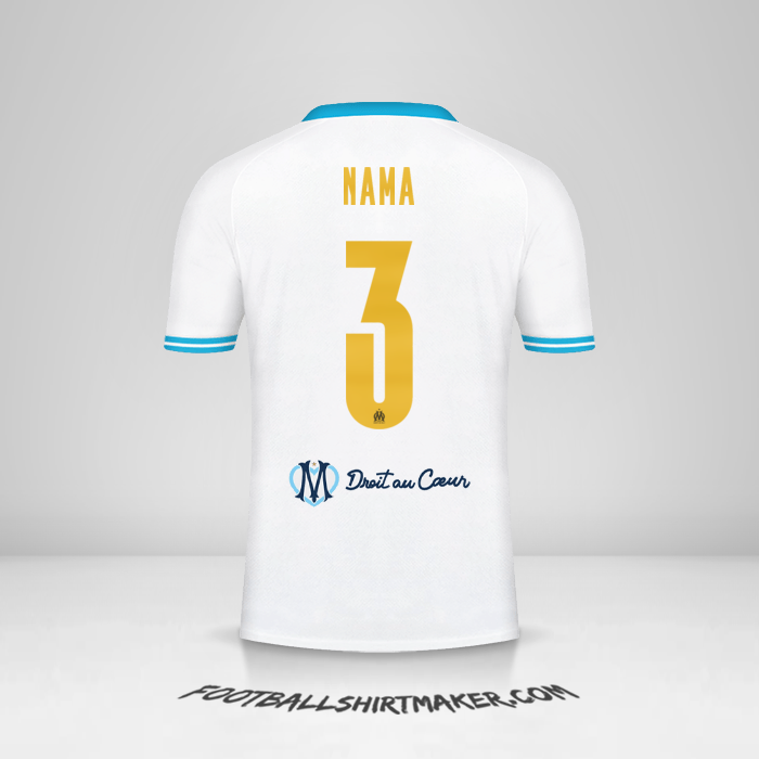 Jersey Olympique de Marseille Cup 2023/2024 -  nama - 3