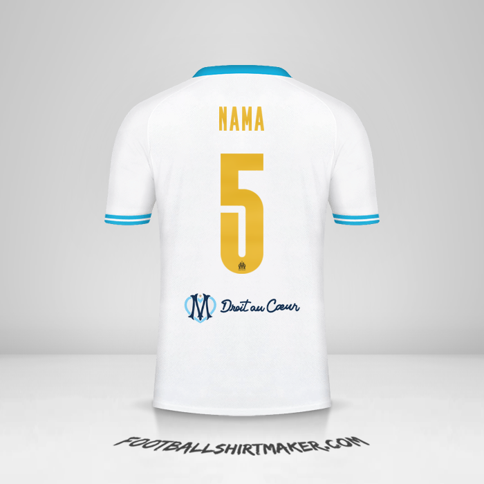 Jersey Olympique de Marseille Cup 2023/2024 -  nama - 5