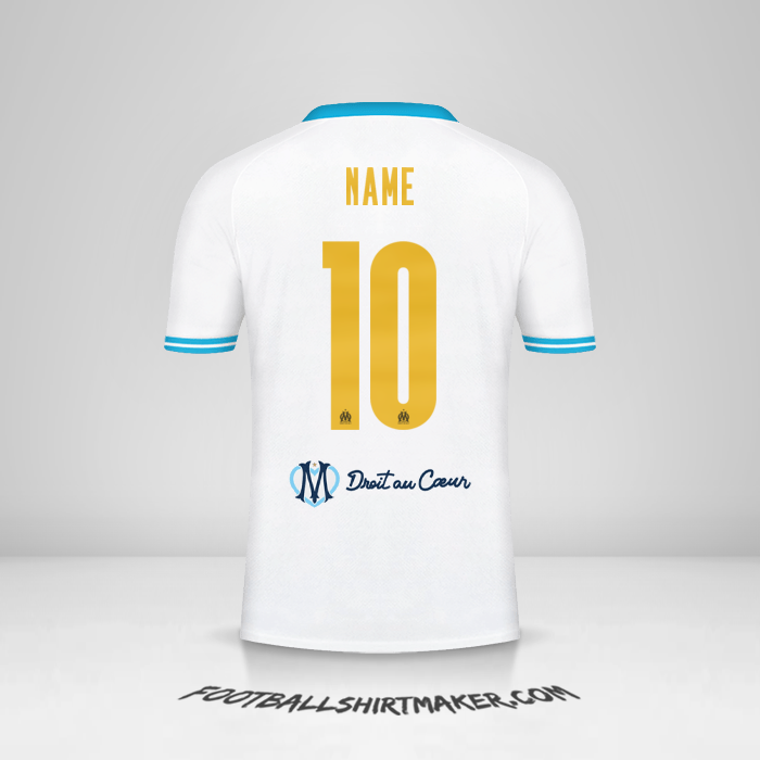 Trikot Olympique de Marseille Cup 2023/2024 -  name - 10