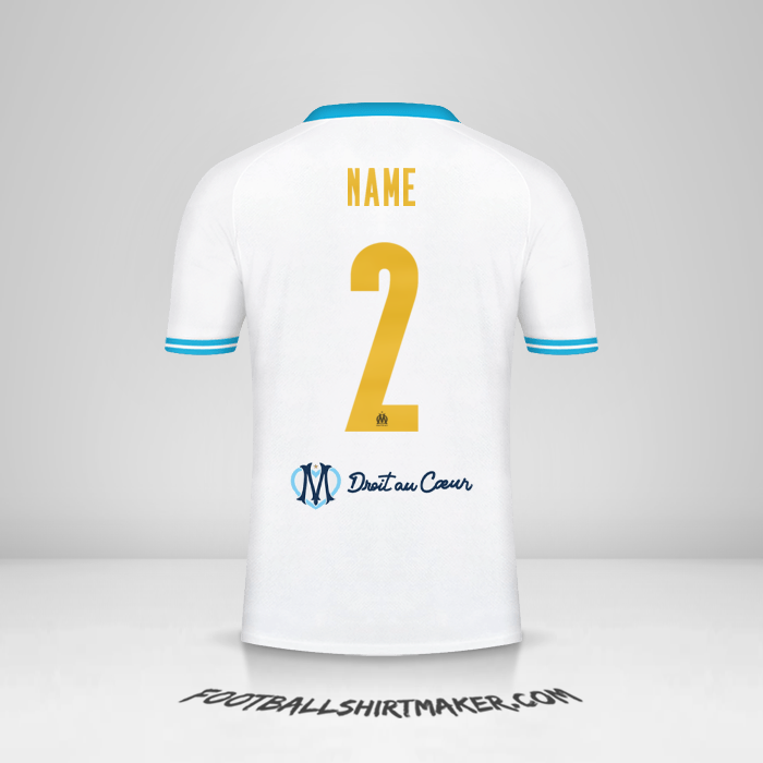 Trikot Olympique de Marseille Cup 2023/2024 -  name - 2