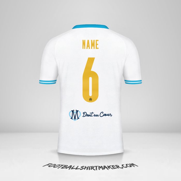 Trikot Olympique de Marseille Cup 2023/2024 -  name - 6