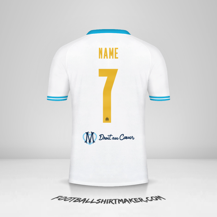 Trikot Olympique de Marseille Cup 2023/2024 -  name - 7