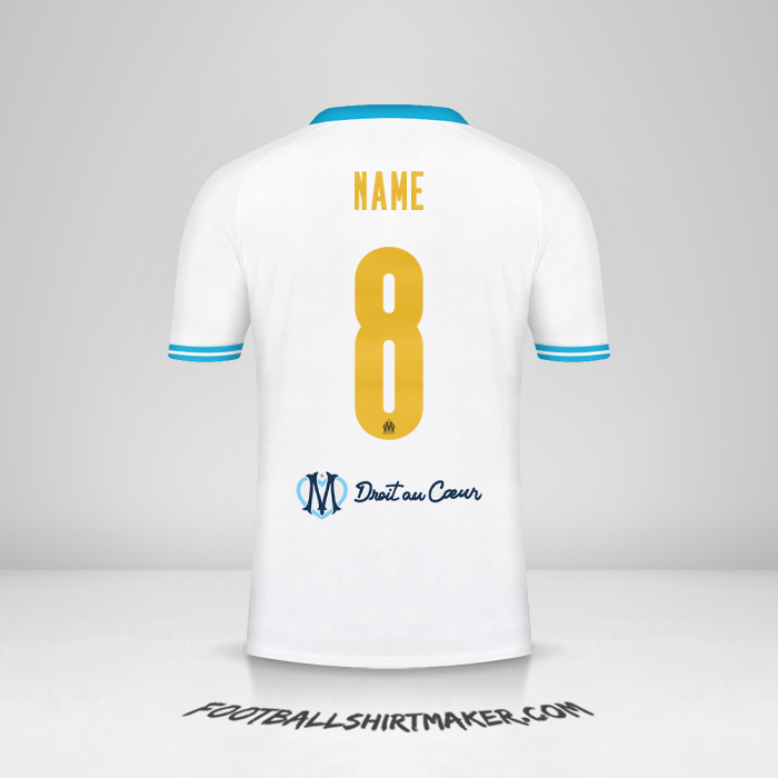 Trikot Olympique de Marseille Cup 2023/2024 -  name - 8