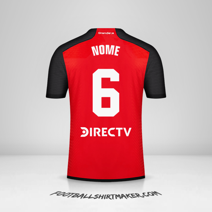 Maglia River Plate 2023/2024 Seconda -  nome - 6