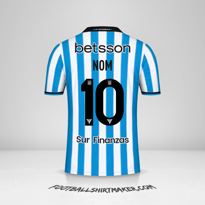 Maillot Racing Club 2024 -  nom - 10