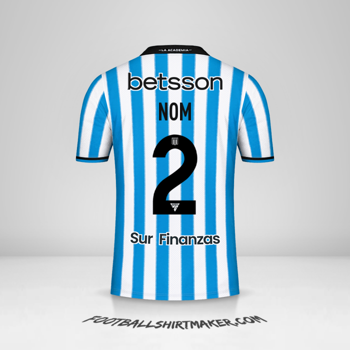 Maillot Racing Club 2024 -  nom - 2