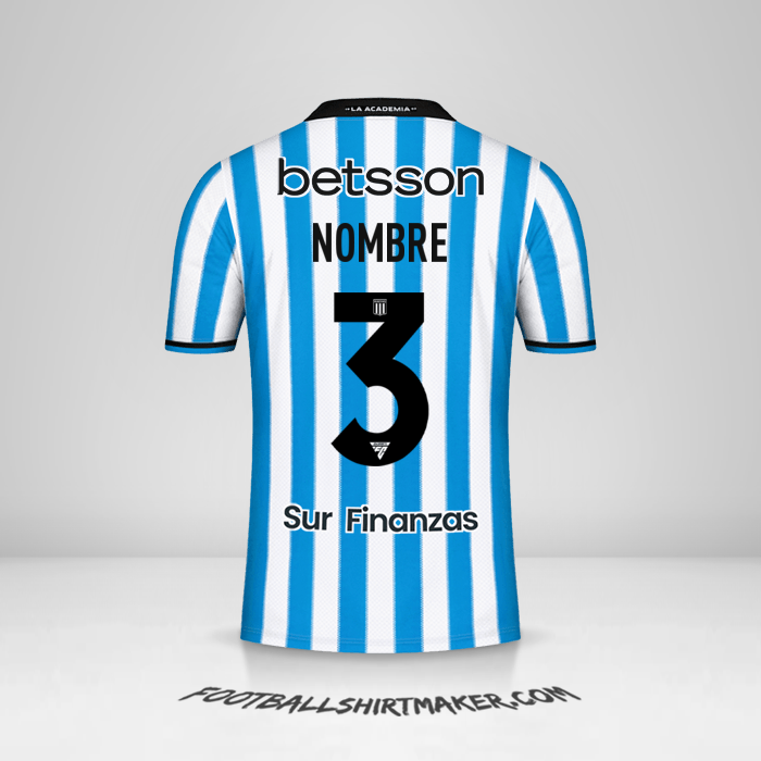 Jersey Racing Club 2024 -  nombre - 3