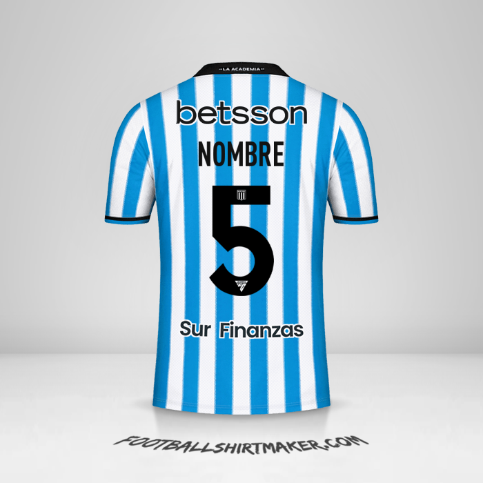 Jersey Racing Club 2024 -  nombre - 5