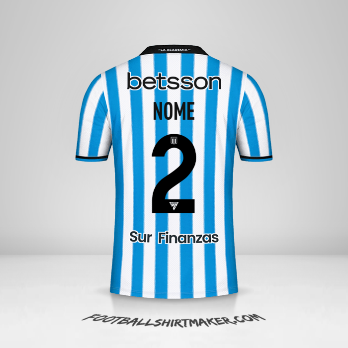 Camisola Racing Club 2024 -  nome - 2