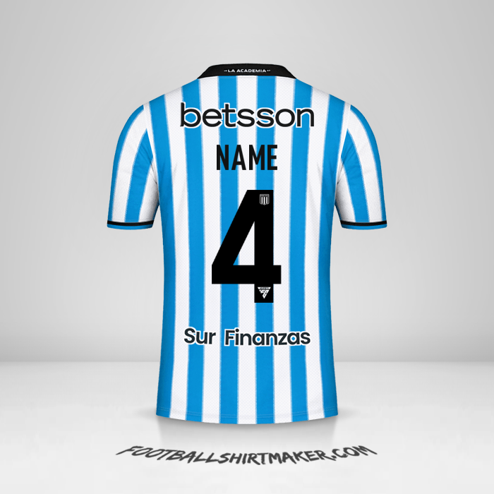 Trikot Racing Club 2024 -  name - 4
