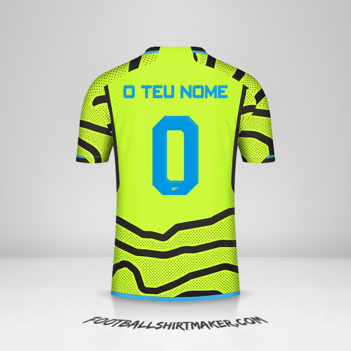Camisola Arsenal Cup 2023/2024 II -  o teu nome - 0