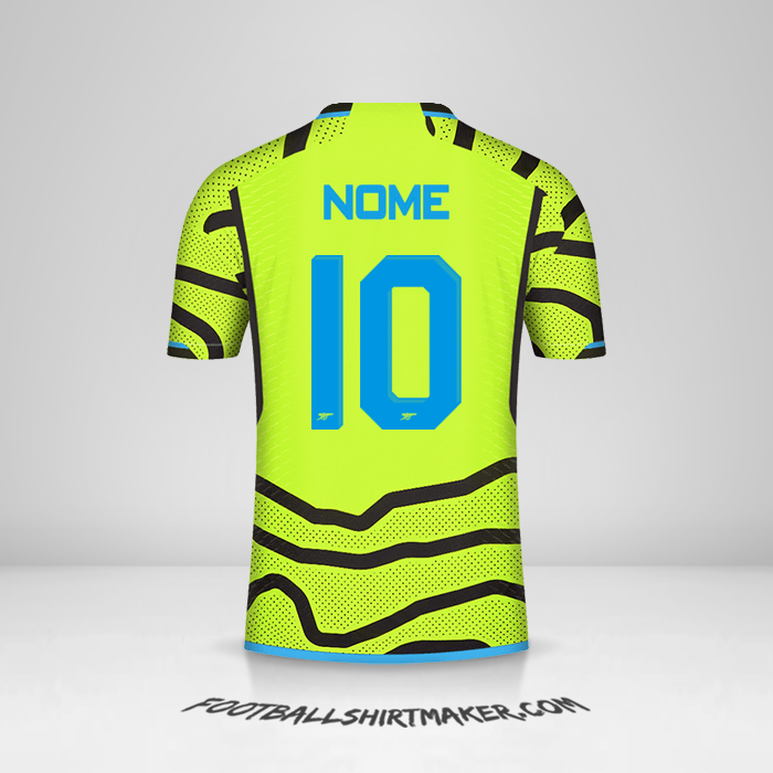 Maglia Arsenal Cup 2023/2024 Seconda -  nome - 10