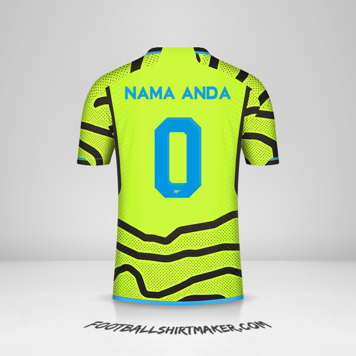 Jersey Arsenal Cup 2023/2024 II -  nama anda - 0