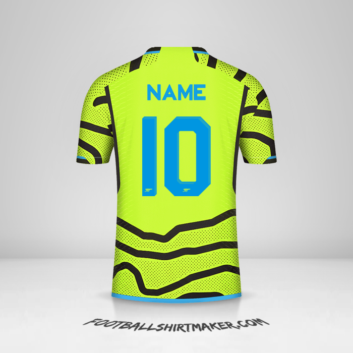 Shirt Arsenal Cup 2023/2024 Away -  name - 10