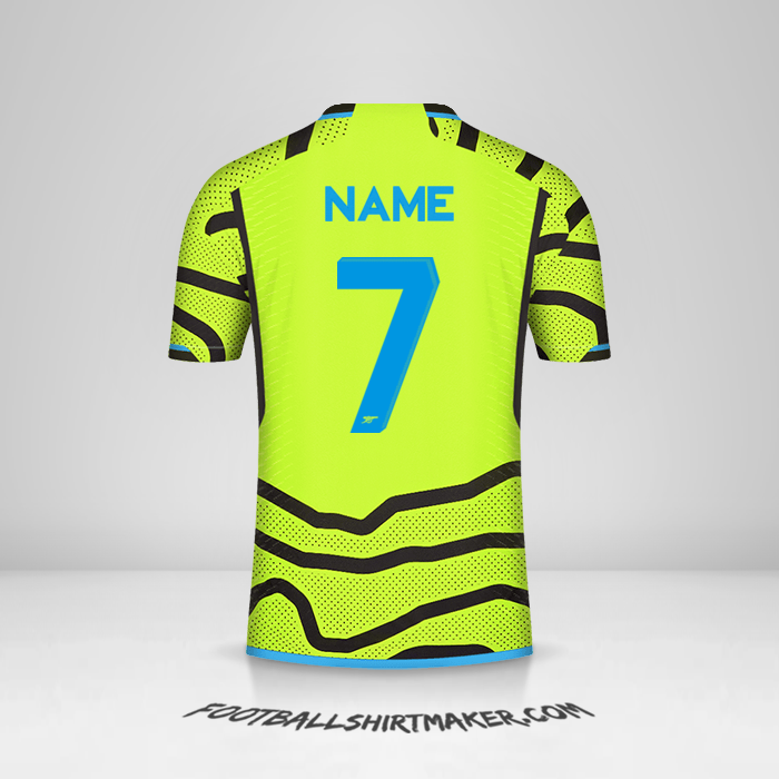 Jersey Arsenal Cup 2023/2024 Away -  name - 7