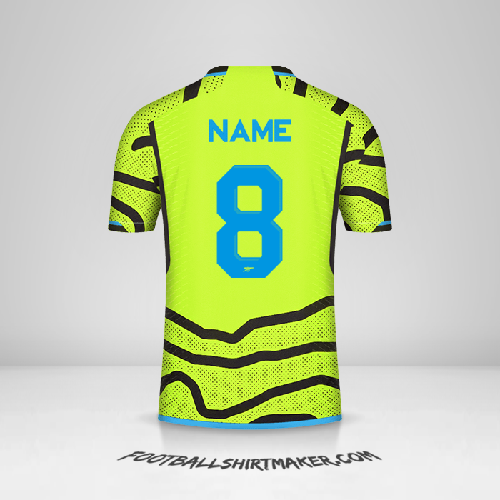 Shirt Arsenal Cup 2023/2024 Away -  name - 8