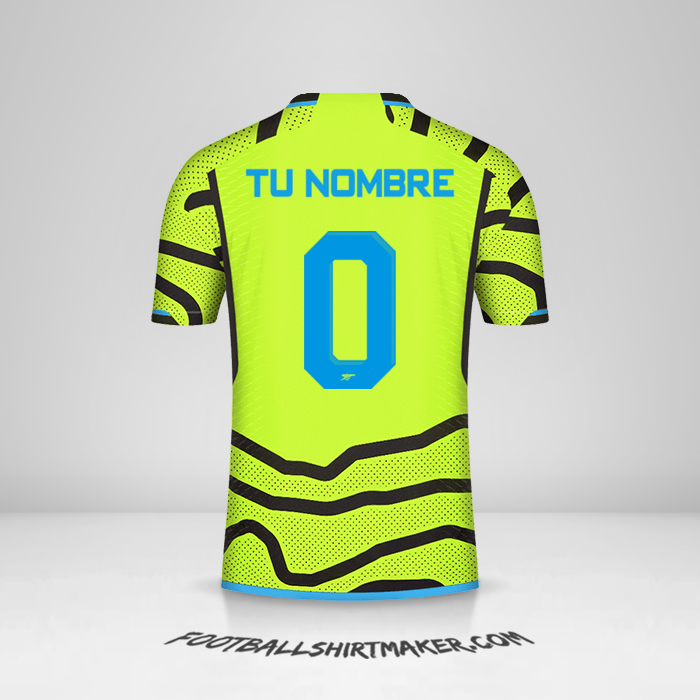 Jersey Arsenal Cup 2023/2024 II -  tu nombre - 0