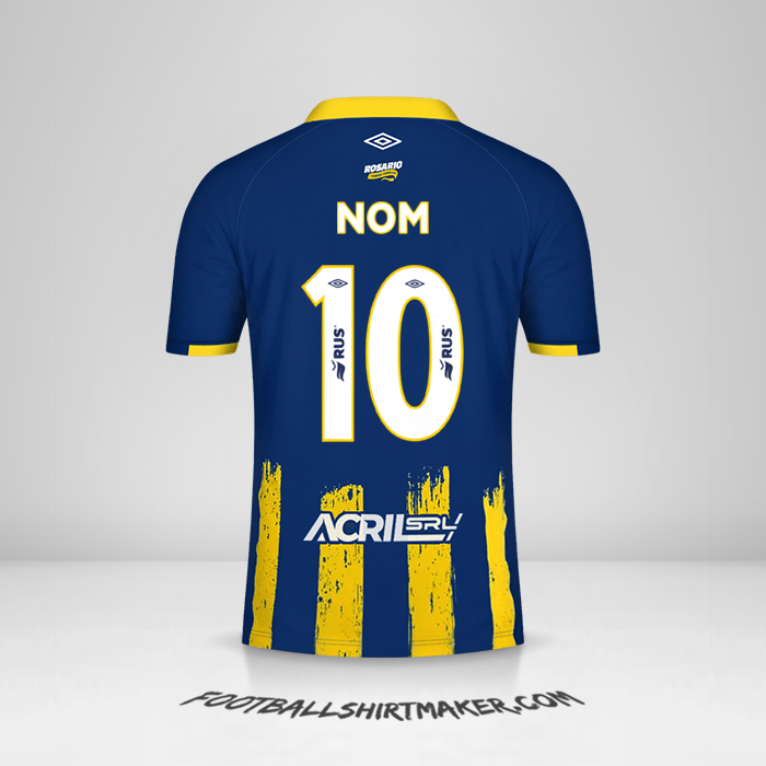 Maillot Rosario Central 2024 -  nom - 10