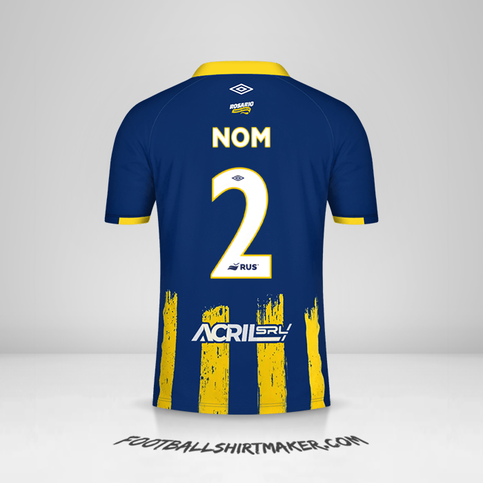 Maillot Rosario Central 2024 -  nom - 2