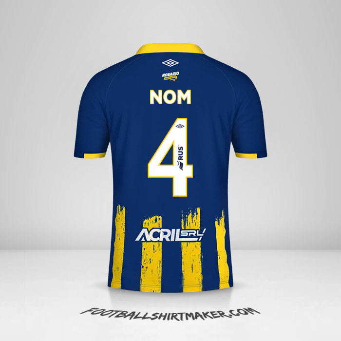 Maillot Rosario Central 2024 -  nom - 4