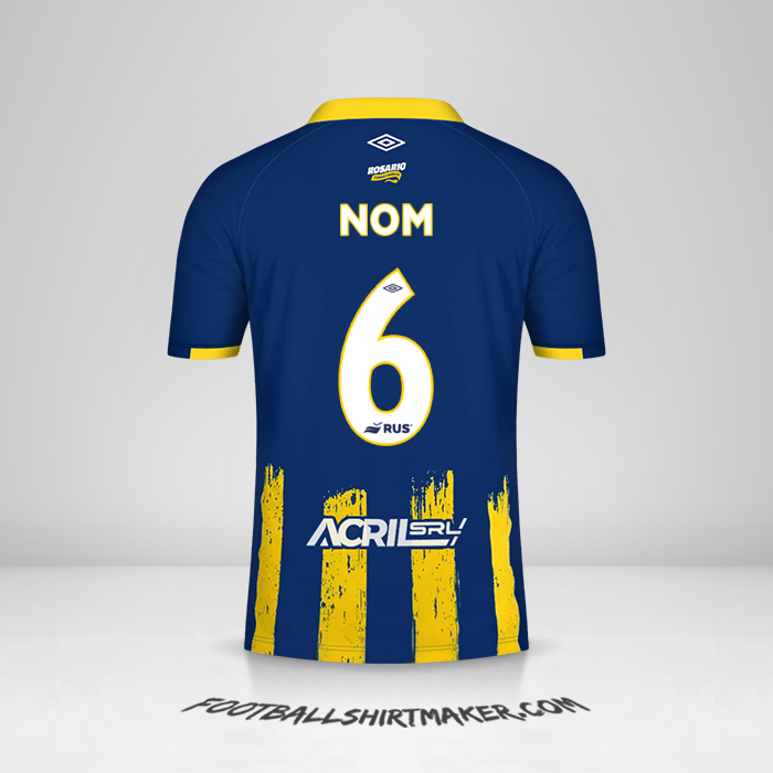 Maillot Rosario Central 2024 -  nom - 6