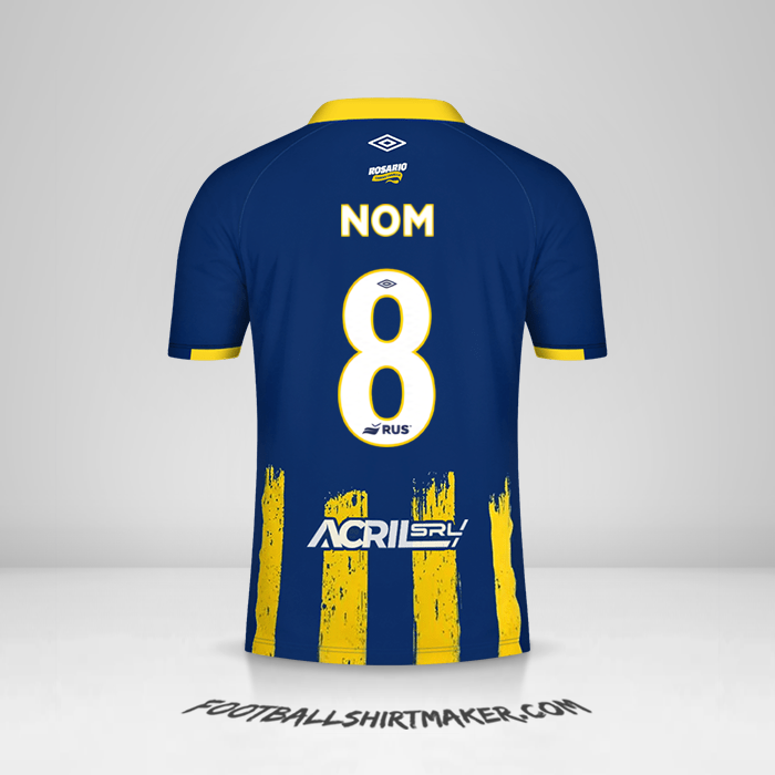 Maillot Rosario Central 2024 -  nom - 8