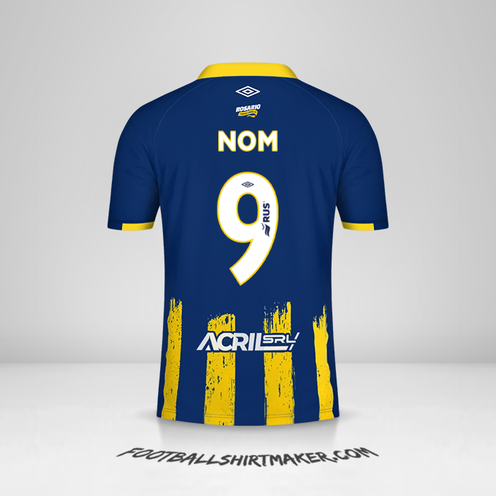Maillot Rosario Central 2024 -  nom - 9