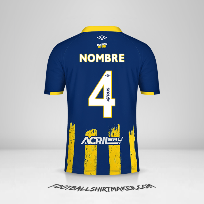 Jersey Rosario Central 2024 -  nombre - 4