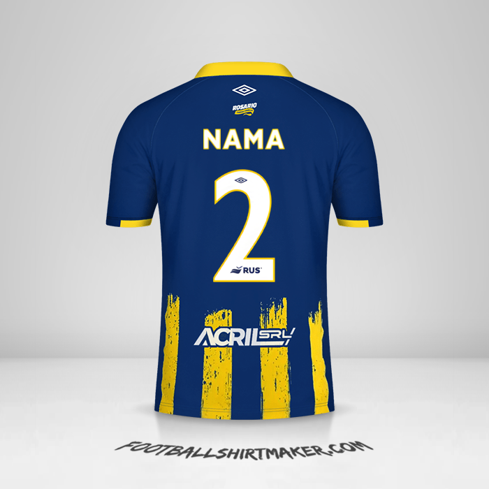 Jersey Rosario Central 2024 -  nama - 2