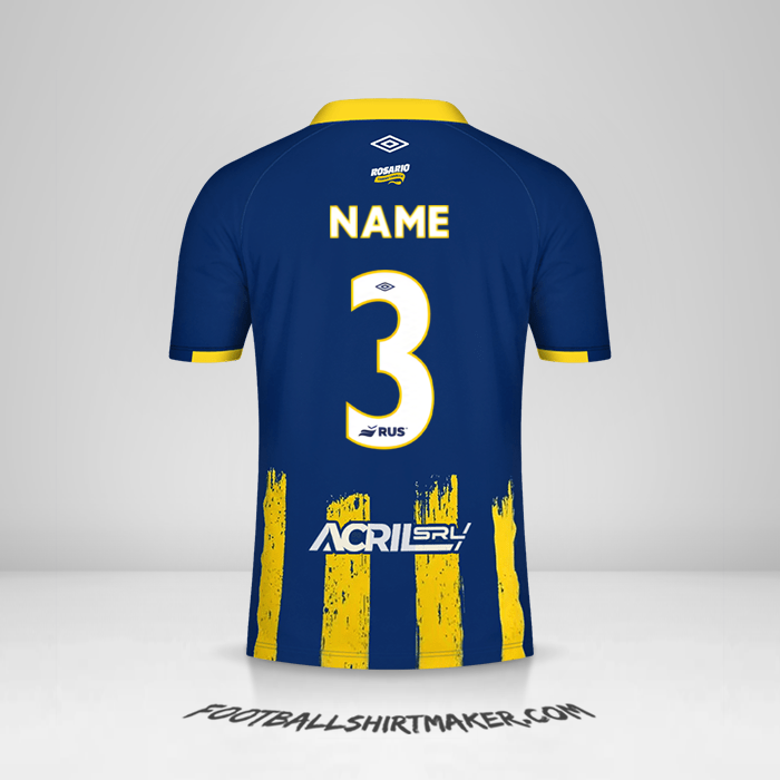 Jersey Rosario Central 2024 -  name - 3