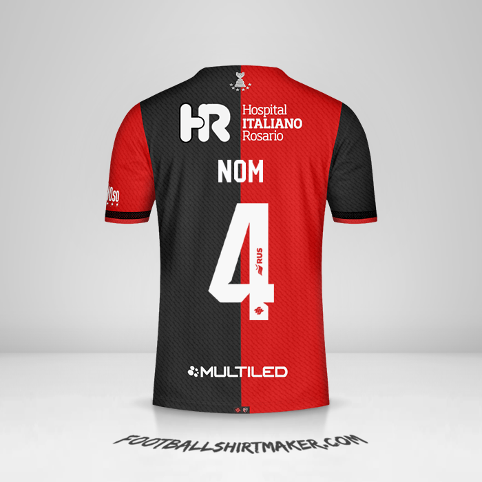 Maillot Newells Old Boys 2024 -  nom - 4