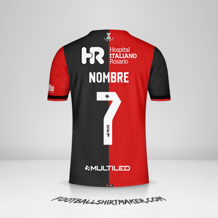 Jersey Newells Old Boys 2024 -  nombre - 7
