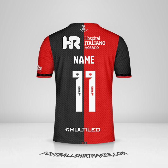 Shirt Newells Old Boys 2024 -  name - 11