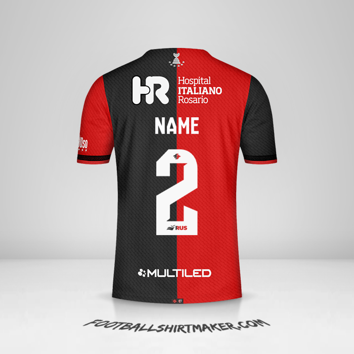 Trikot Newells Old Boys 2024 -  name - 2