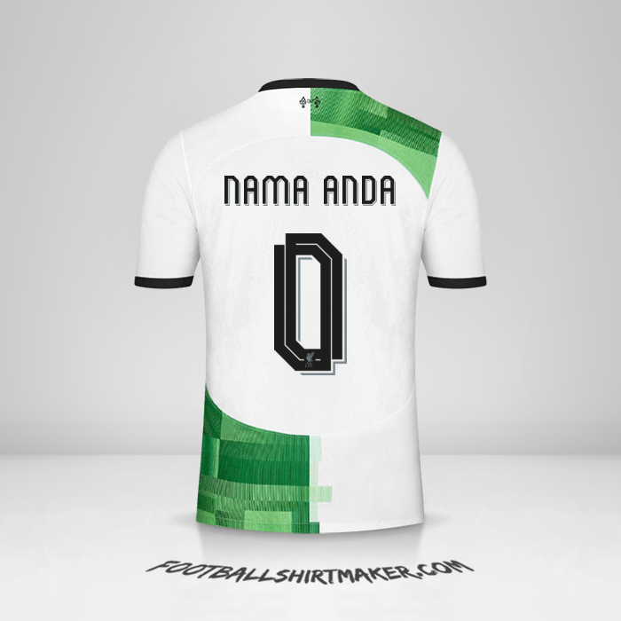 Jersey Liverpool FC Cup 2023/2024 II -  nama anda - 0