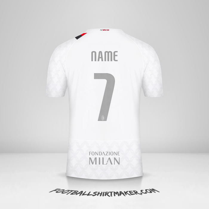 Shirt AC Milan Cup 2023/2024 Away -  name - 7