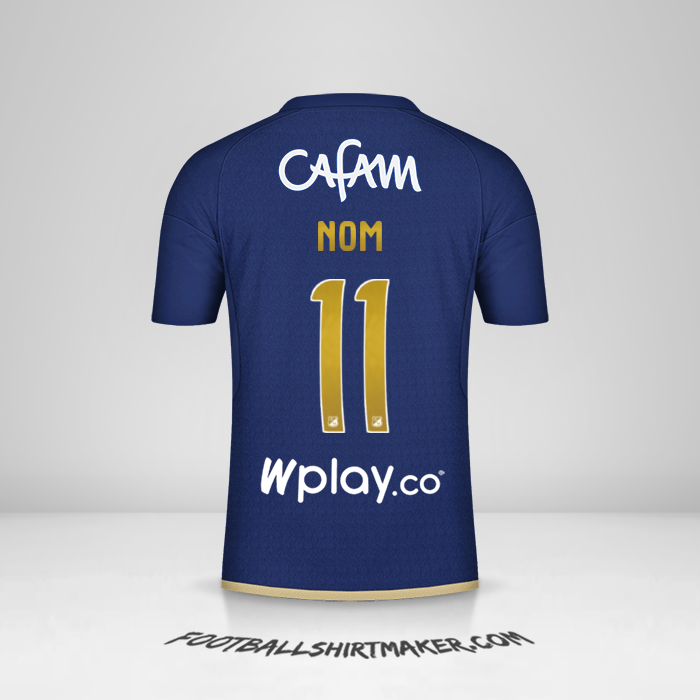 Maillot Millonarios FC 2024 -  nom - 11