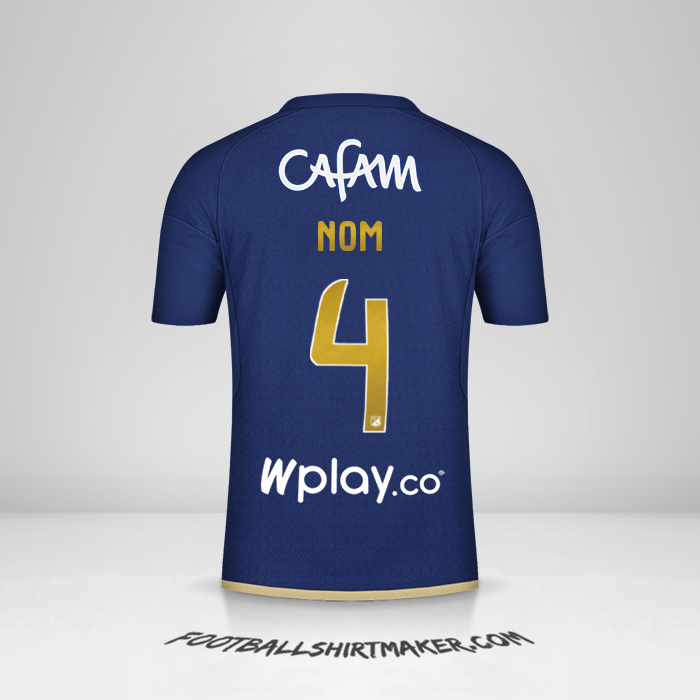 Maillot Millonarios FC 2024 -  nom - 4