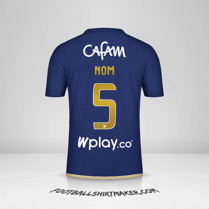 Maillot Millonarios FC 2024 -  nom - 5