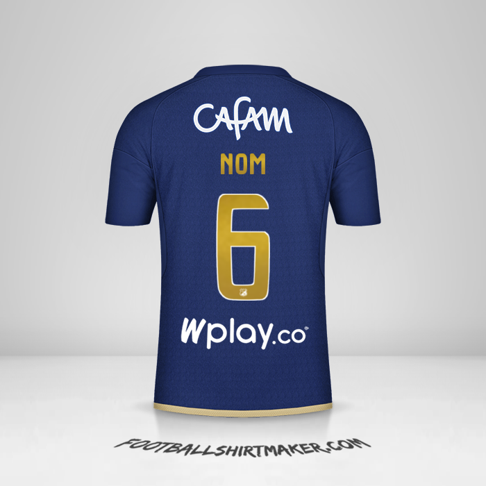 Maillot Millonarios FC 2024 -  nom - 6