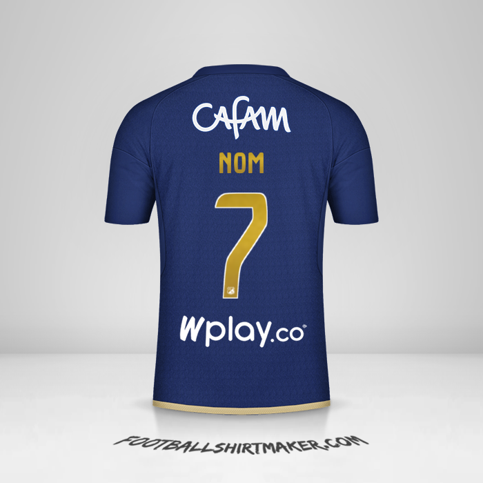 Maillot Millonarios FC 2024 -  nom - 7