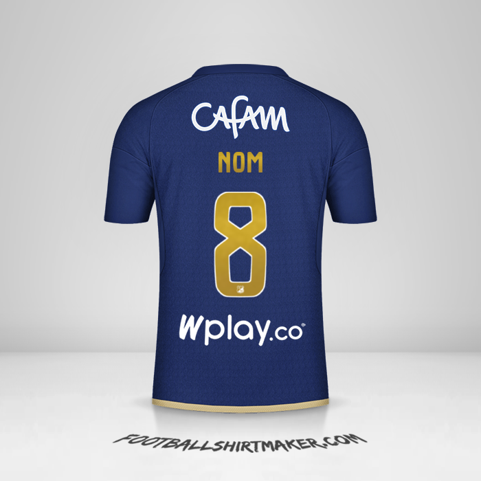 Maillot Millonarios FC 2024 -  nom - 8
