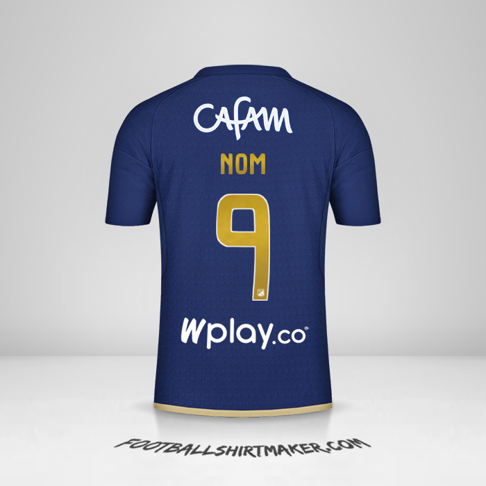 Maillot Millonarios FC 2024 -  nom - 9