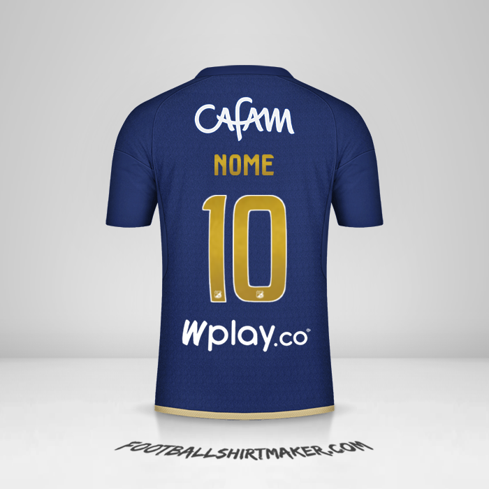 Camisa Millonarios FC 2024 -  nome - 10